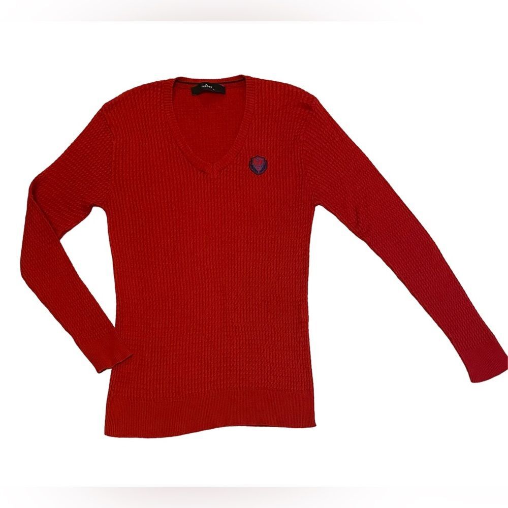 Tudor V-neck woman’s sweatshirt